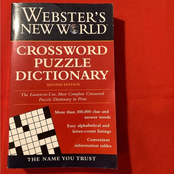 sters Games ster New World Crossword Puzzle Dictionary Poshmark